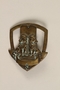 Eclaireurs Israélites de France badge with Judean lions and tablets