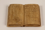 Carved stone book with an inscription made for a British officer by a Jewish internee in Cyprus
