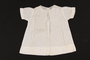 Short sleeved white embroidered infant's dress