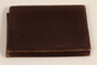 Brown leather billfold used by a Latvian Jewish refugee and aid worker from Nazi Germany