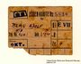 Theresienstadt ghetto-labor camp food ration coupon issued to an Austrian Jewish prisoner