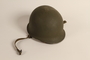 US Army M1 combat helmet worn by a Jewish soldier