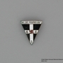 Nazi Party Women's Order of the Red Swastika lapel pin