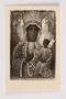 Our Lady of Czestochowa holy card received by a young Jewish girl living in hiding as a Catholic in Poland