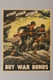 US Buy War Bonds poster depicting charging soldiers