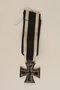 WWI Iron Cross 2nd Class medal awarded to a Jewish veteran