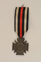 Honor Cross of the World War 1914/1918 combatant veteran service medal awarded to a German Jewish veteran