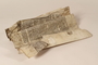 Desecrated Torah scroll recovered postwar by a Polish Jew