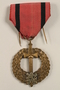 Pametni Medaile Ceskoslovenska Armada V Zahranici (Czechoslovak Army Abroad) medal awarded to a Czech Jewish soldier