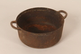 Cast iron dutch oven pot from cafe used as rendezvous point by French resistance
