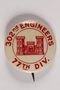 302nd Engineers 77th Division pin