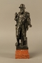 Bronze figure of a Jewish peddler by Anton Mashik