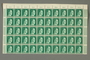 Nazi Germany, 42 pfennig postage stamps, one sheet