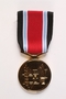 Fighter against the Nazis Medal and box awarded to Jewish Brigade veteran
