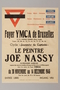 Poster announcing Josef Nassy postwar exhibition