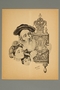 Arthur Szyk print of a Jewish family with a Torah scroll