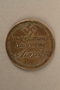 Souvenir coin with a swastika and Star of David