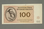 100 kronen Theresienstadt scrip