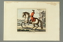 Print of man on horseback