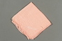 Embroidered pink handkerchief