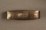 Silver napkin ring engraved Ruth