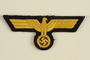 Reichsadler (Imperial Eagle) shaped patch acquired by a US soldier