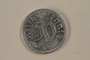 Nazi Germany, 50 reichspfennig coin found by an American soldier/liberator