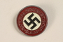 Swastika lapel pin