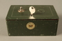 Metal box with key