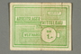 Mittelbau forced labor camp scrip, 1 Reichsmark note