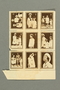 Set of Belgian stamps depicting the royal family