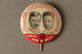 Earl Browder and James Ford 1940 campaign button