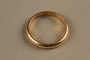 Pair of engraved gold wedding rings owned by Hedwig and Richard Neu