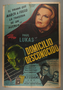 Argentine one-sheet poster for the movie, “Address Unknown” (1944)