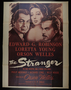Re-release poster for the film, “The Stranger” (1946)