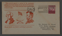 Commemorative envelope honoring World War II bombardier Meyer Levin