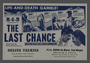 English-language international herald for the film “The Last Chance” (1945)