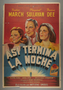 Argentine One-Sheet Poster for the film “So Ends Our Night” (1941)
