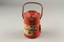 Red metal "Winterhilfe" collections canister