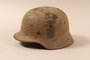 German army helmet found by a US soldier