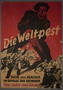 Nazi antisemitic propaganda poster found by a US soldier