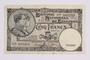 Belgian five francs scrip
