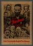 Antisemitic Der Stürmer advertising flier showing several Jewish people smiling
