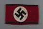 Nazi armband acquired by a US Army nurse