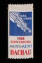 Commemorative ribbon for Dachau