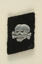 Nazi skull and crossbones badge