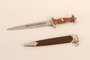 German dagger and sheath acquired by an American soldier